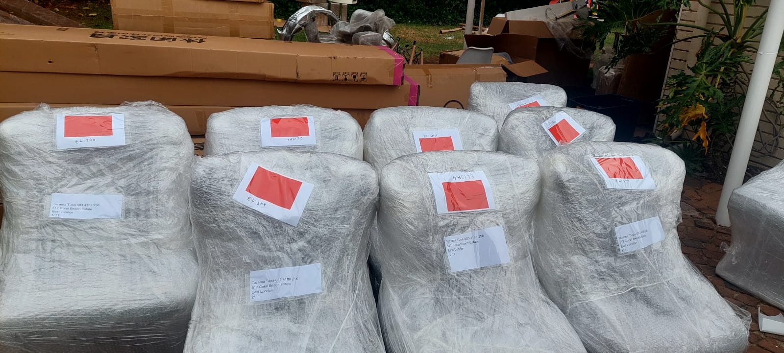 Professional packing service for fragile items in Cape Town home move